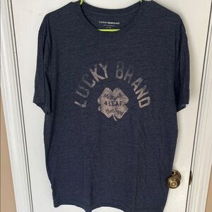 Lucky Brand Dark Blue Graphic Tee